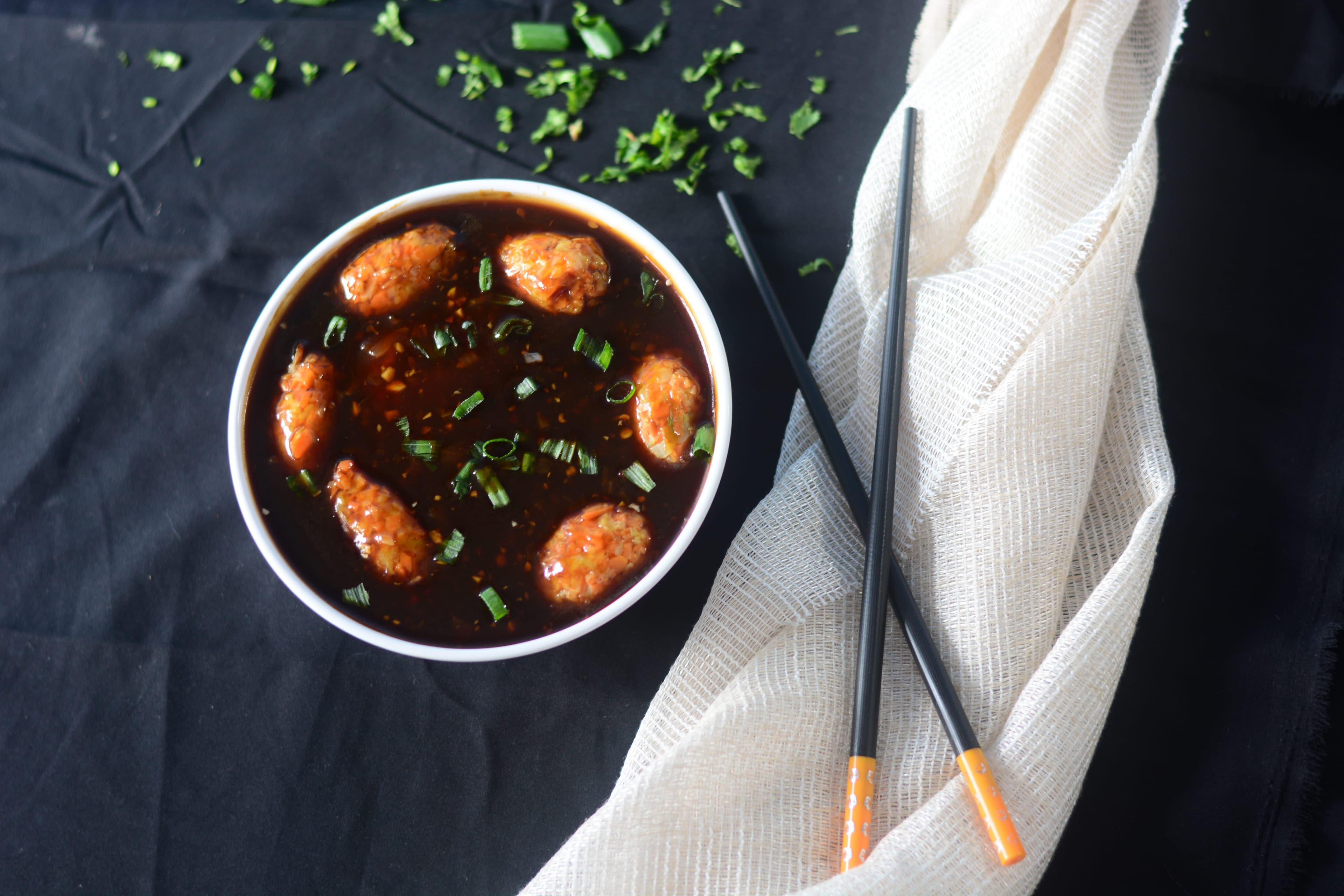 Manchurian Power Bowl (Veg)