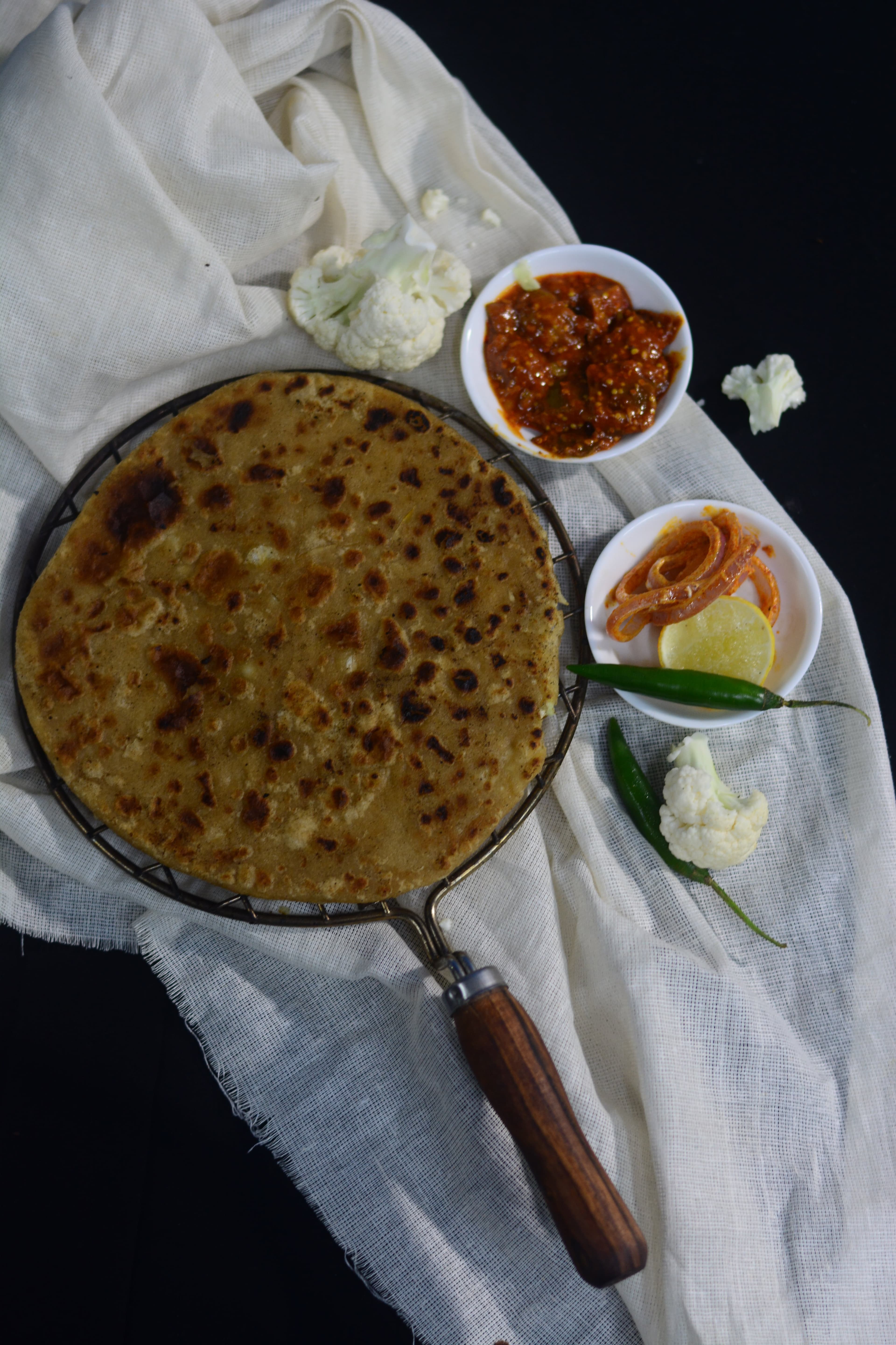 Low Carb Gobhi Parantha