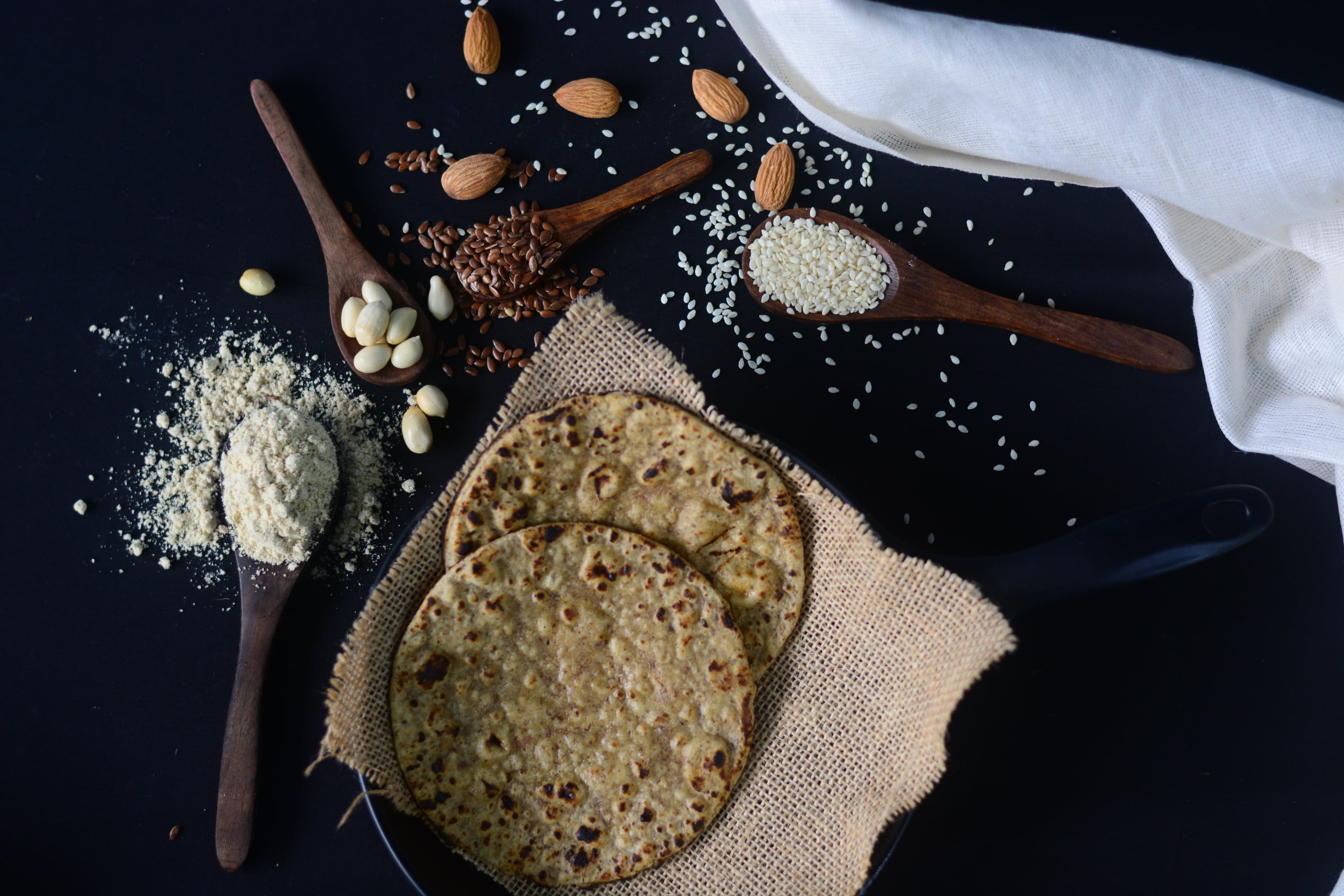 Low Carb Plain Chapati