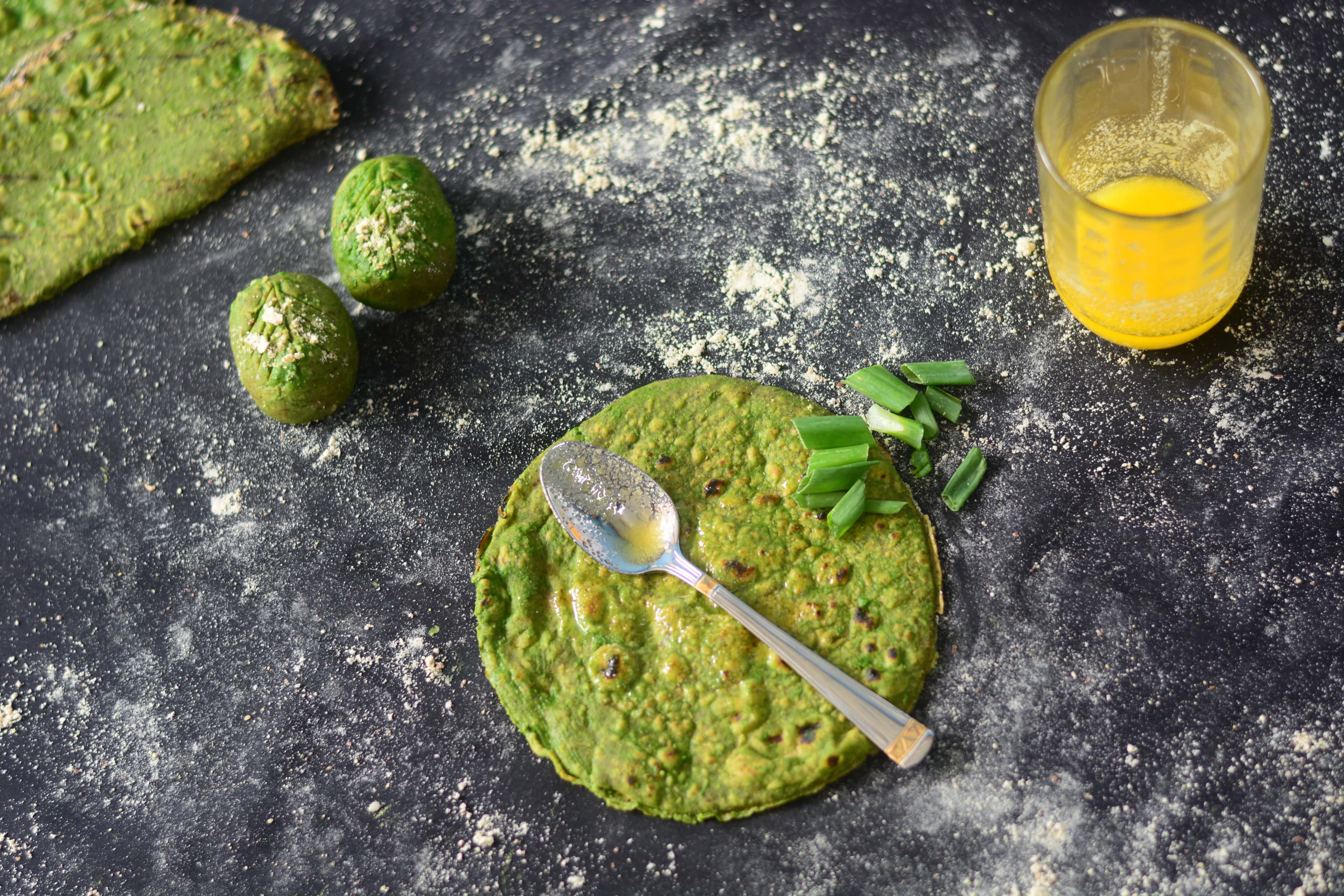 Spinach Leafy Green Chapati