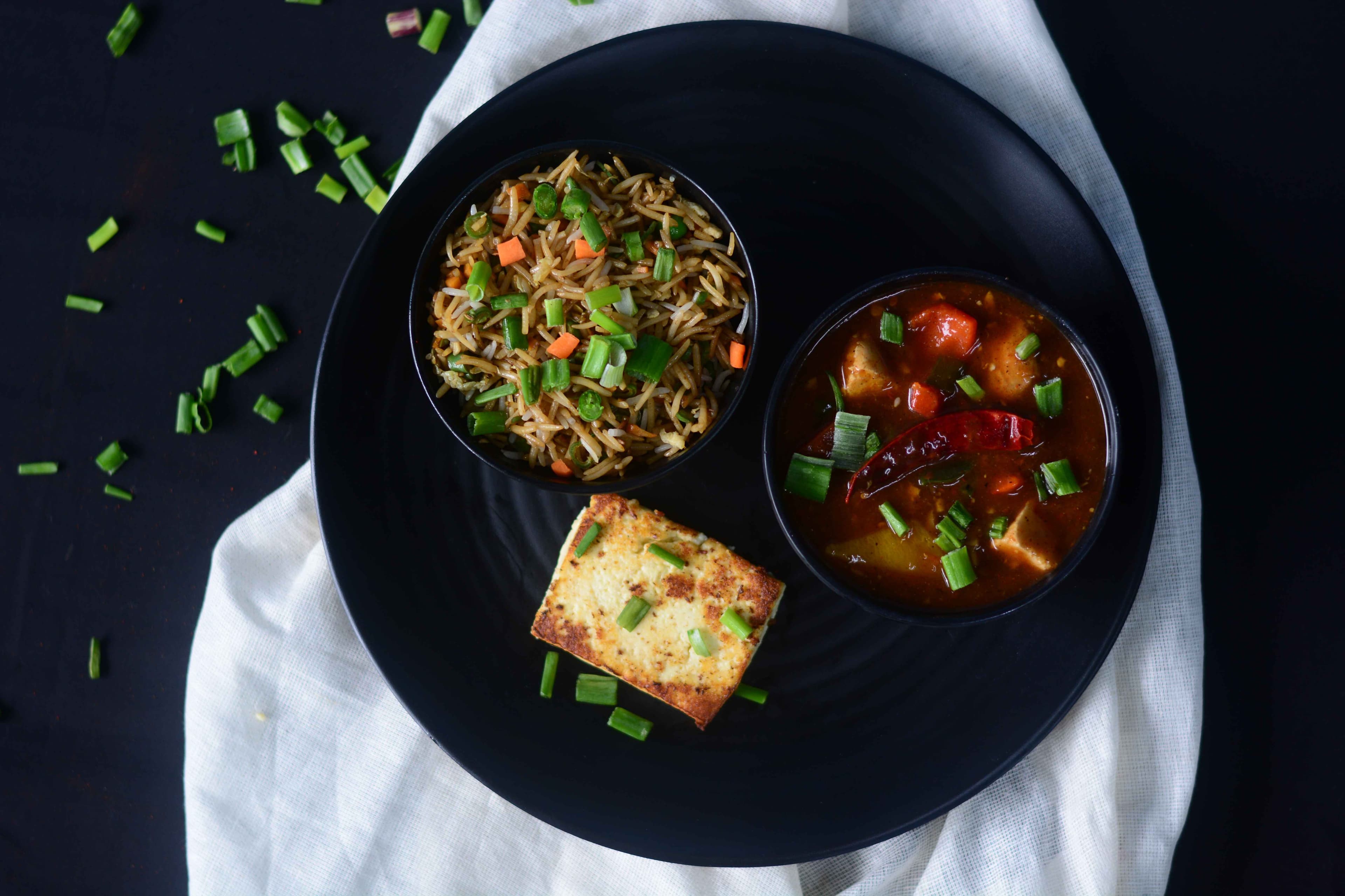 Veg Fried Rice Feast