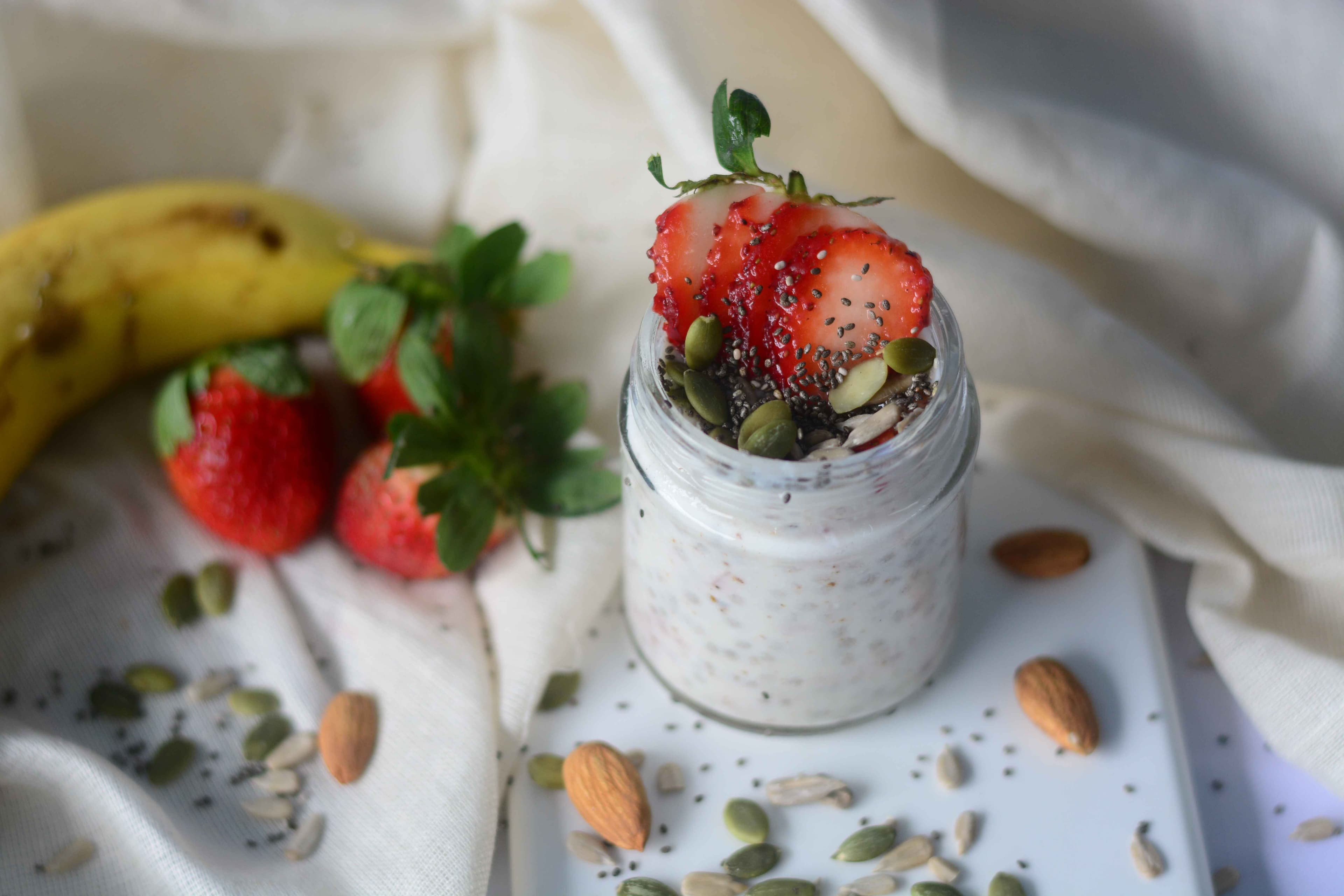 Fruity Chia Delight with Zero Stevia