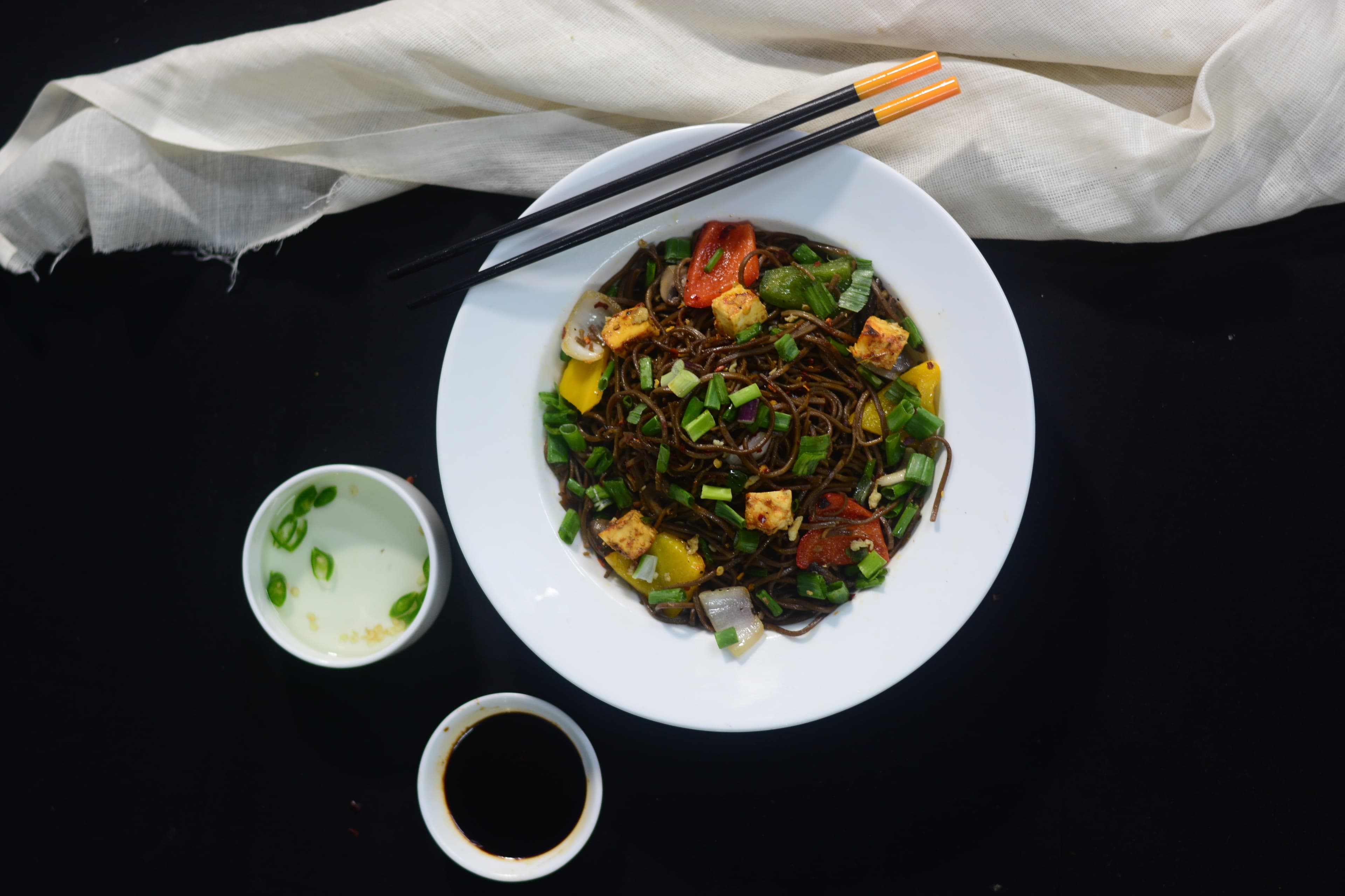 Buckwheat Hakka Harmony (Paneer)