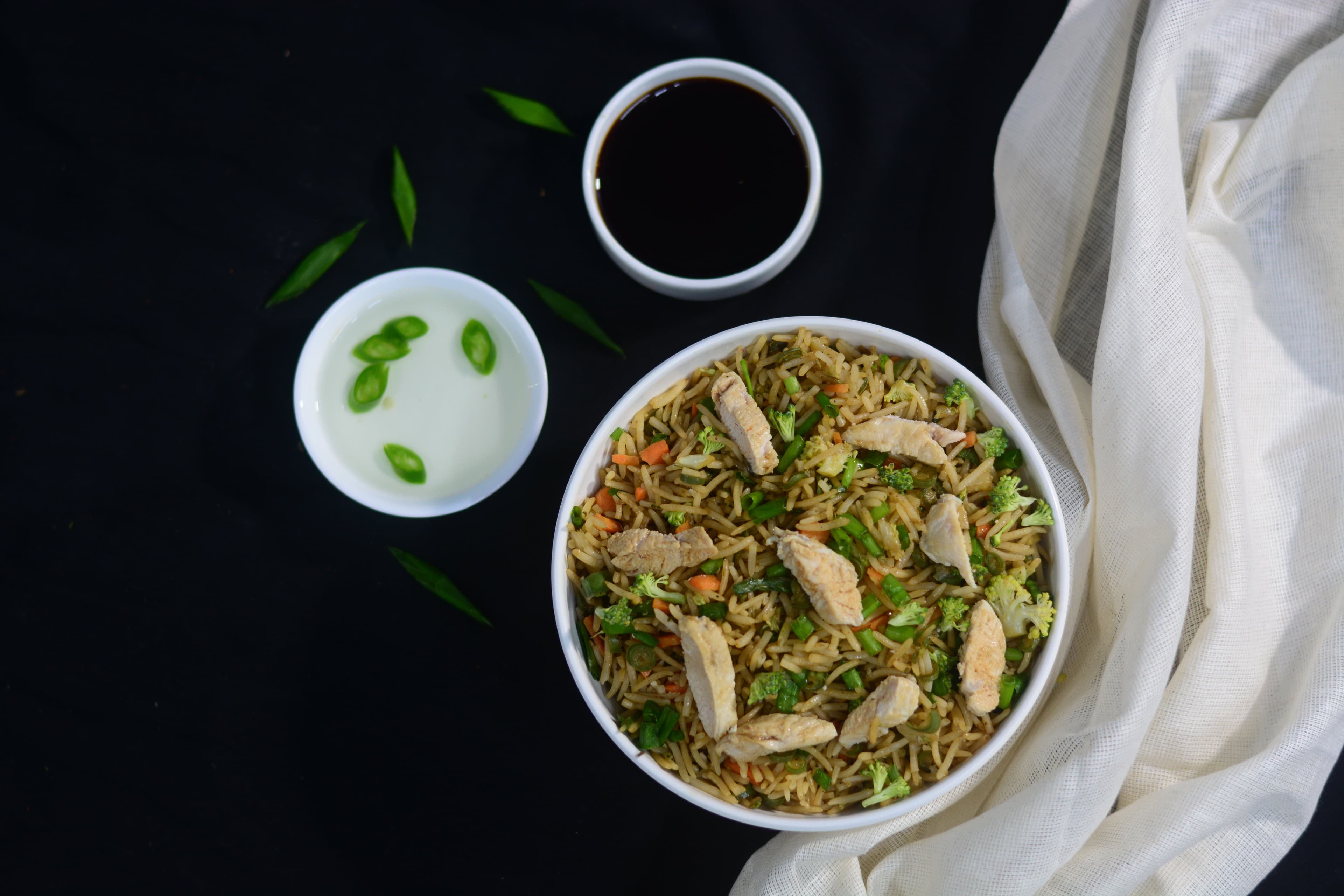 Vitality Fried Rice (Chicken, White | Brown | Red)
