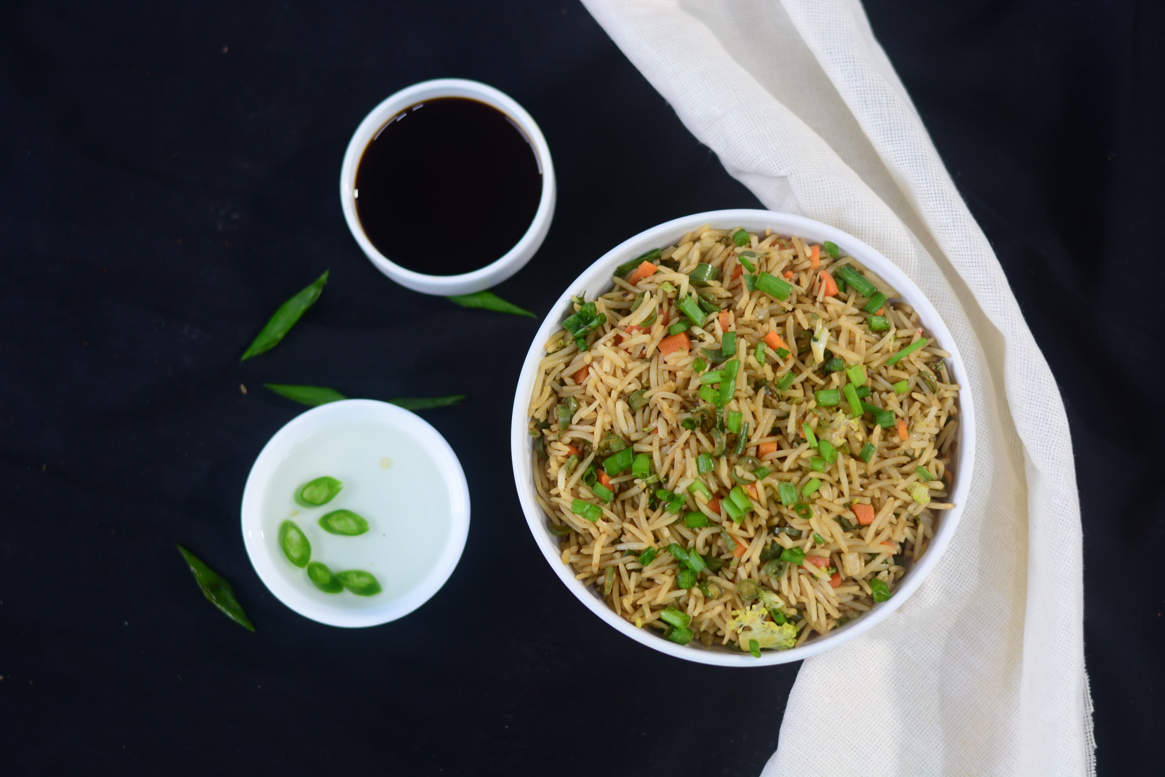 Vitality Fried Rice (Veg, White | Brown | Red)