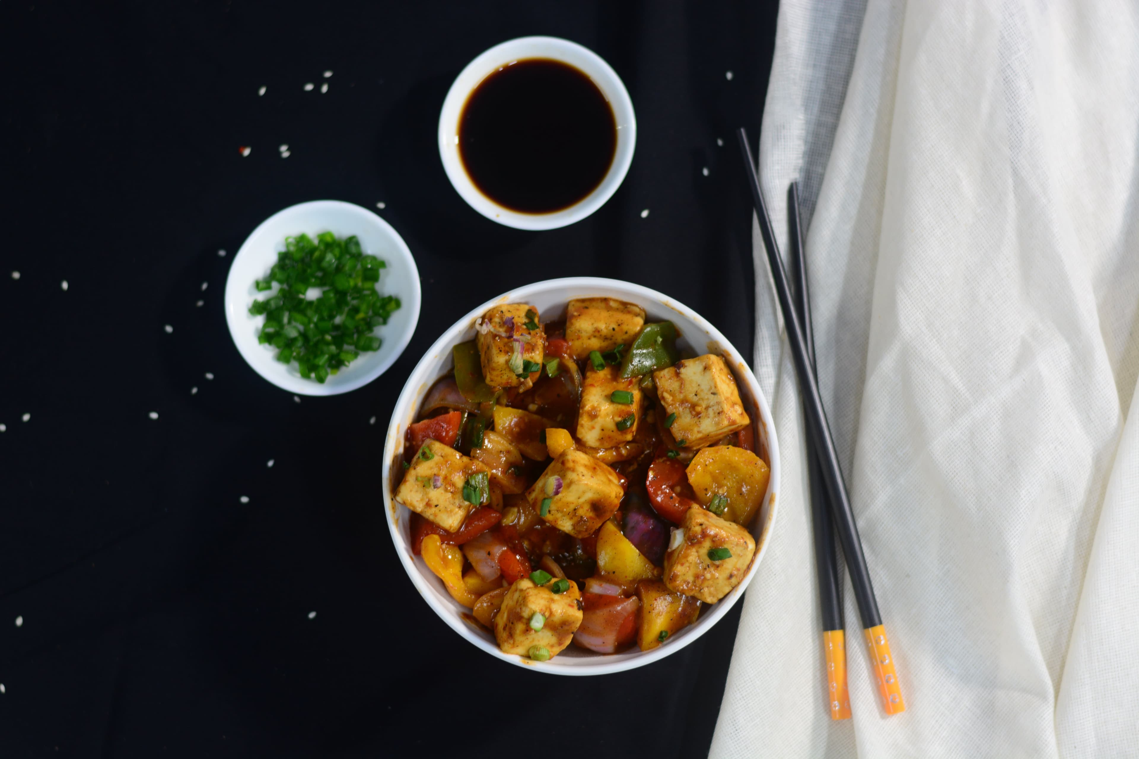 Schezwan Paneer Dry